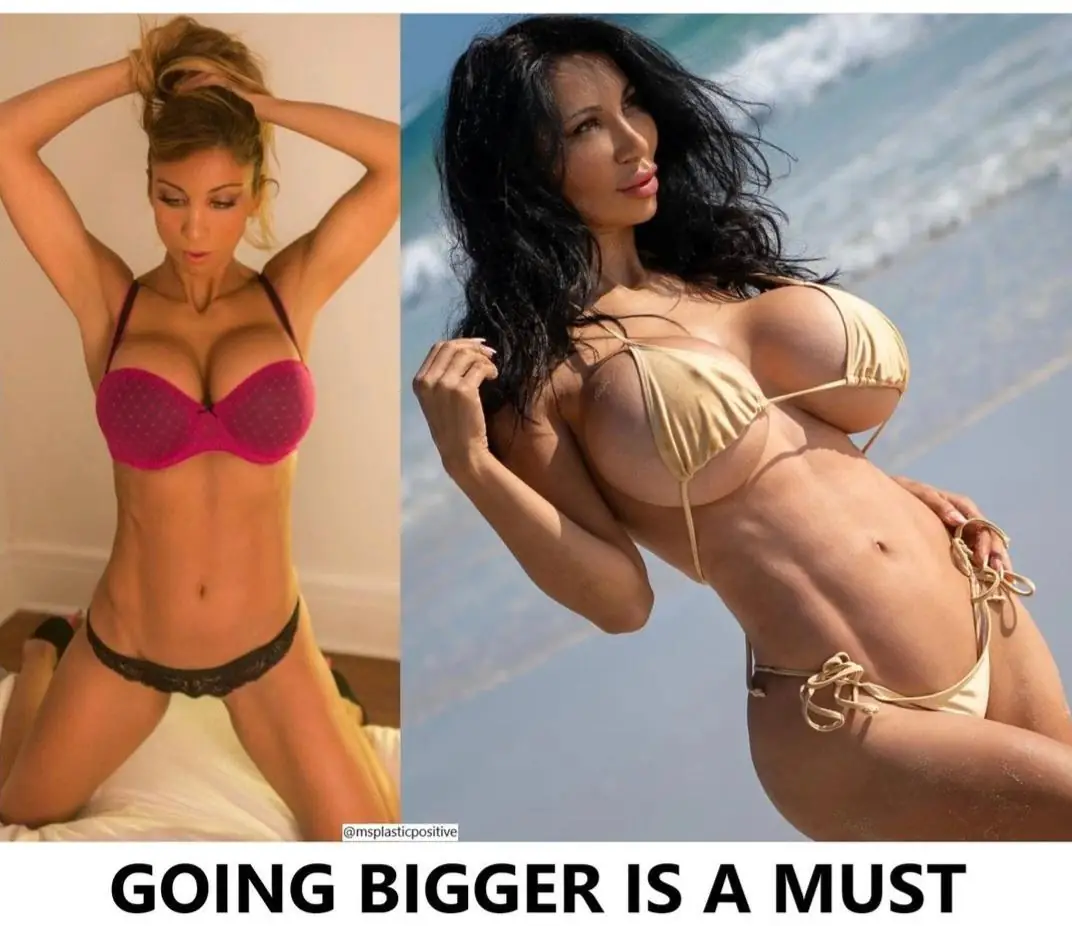 4 Years Apart: Bigger is Better with Tig Ol Bitties and Defined Abs