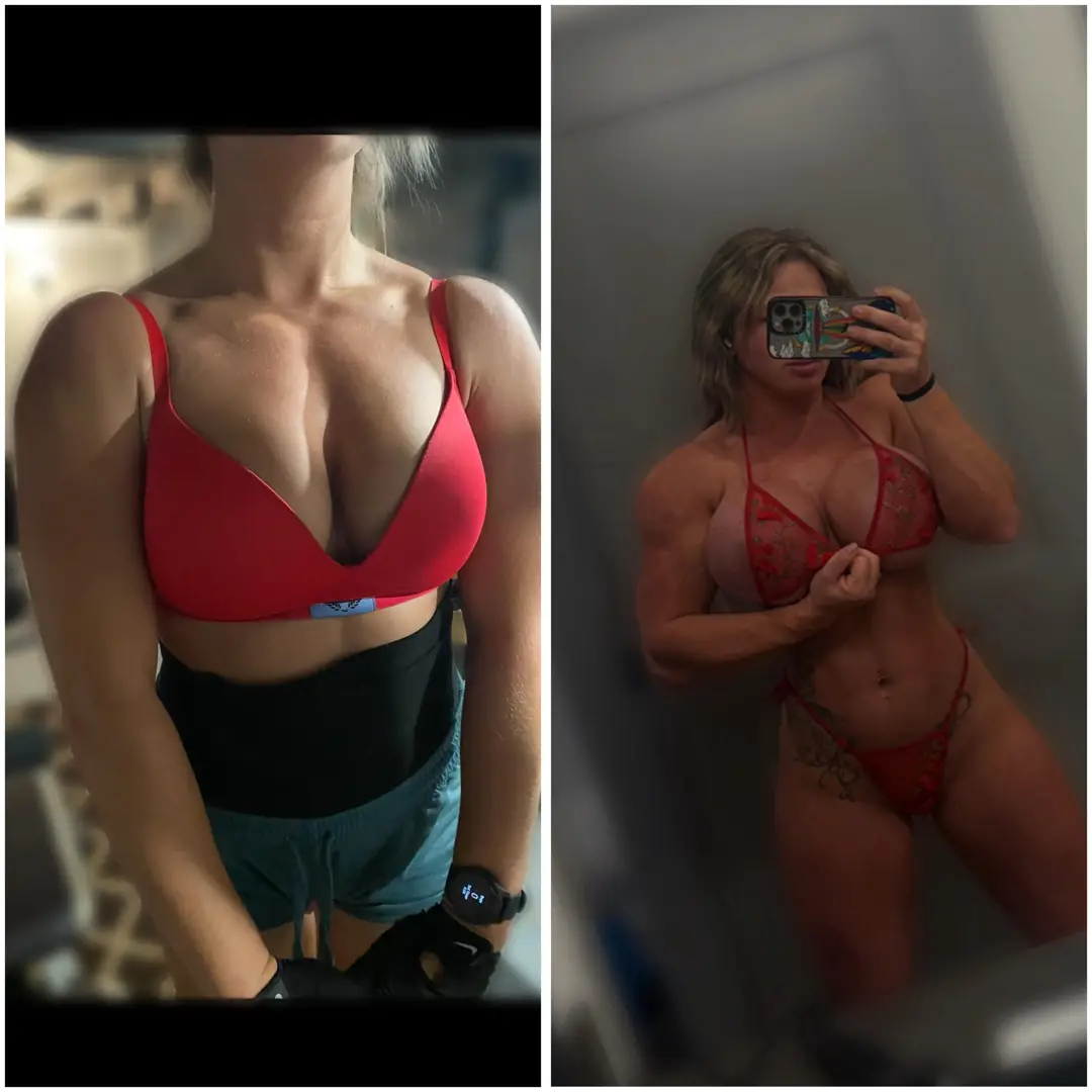5 Years of Hard Work for This Sexy Muscle Bimbo Transformation: Ready for More?