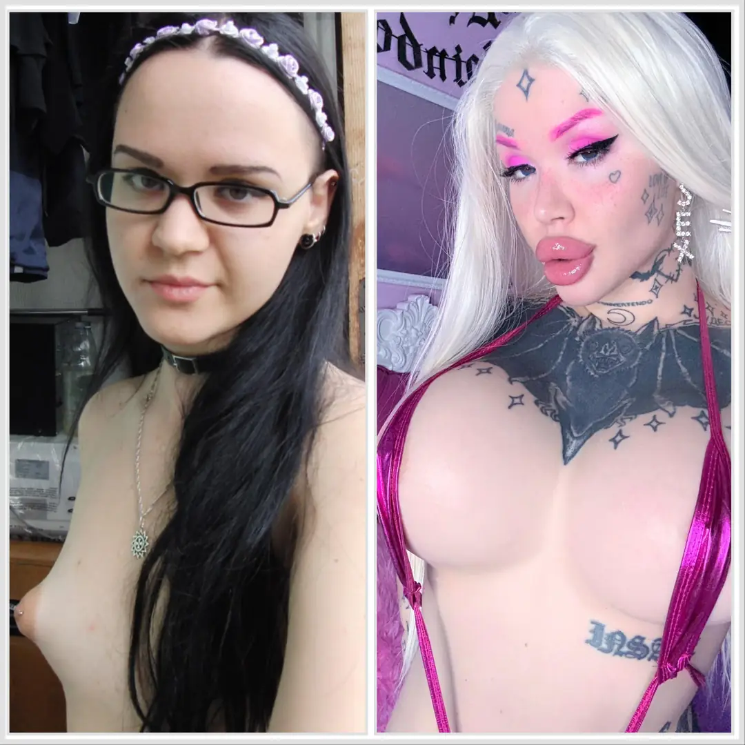 Before & After: Which version of me makes you cum harder?