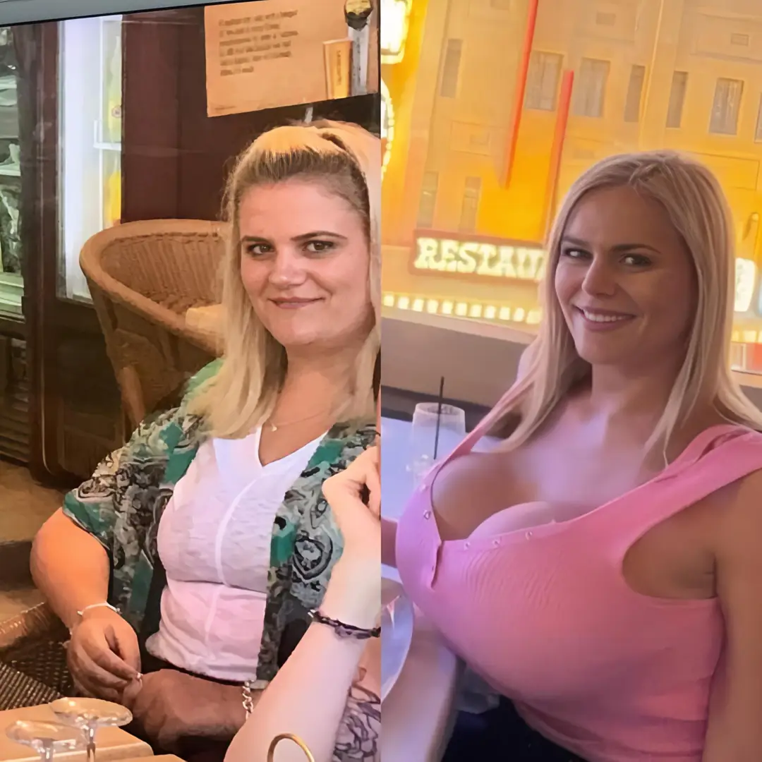 Big fake tits and an amazing bust make me smile this hard