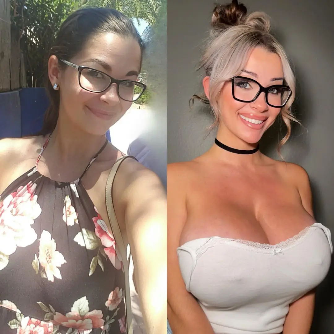 From Glasses to Goddess: Big Tits & Wholesome Bimbo Vibes!