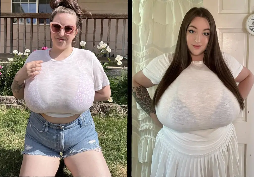 God damn these heavy milkers are filling out into the big beautiful pillows of your dreams