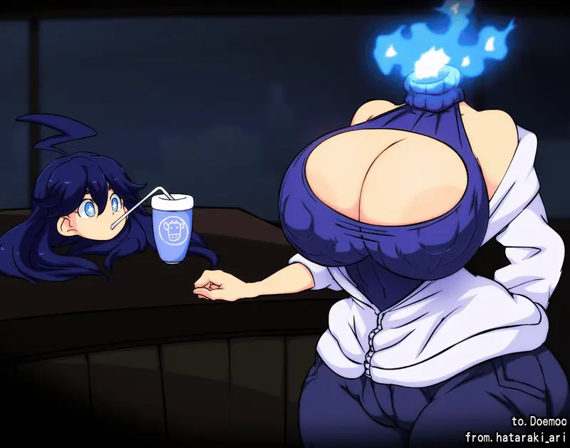 Let these heavy monsters blind you while I serve up milkshakes on the house