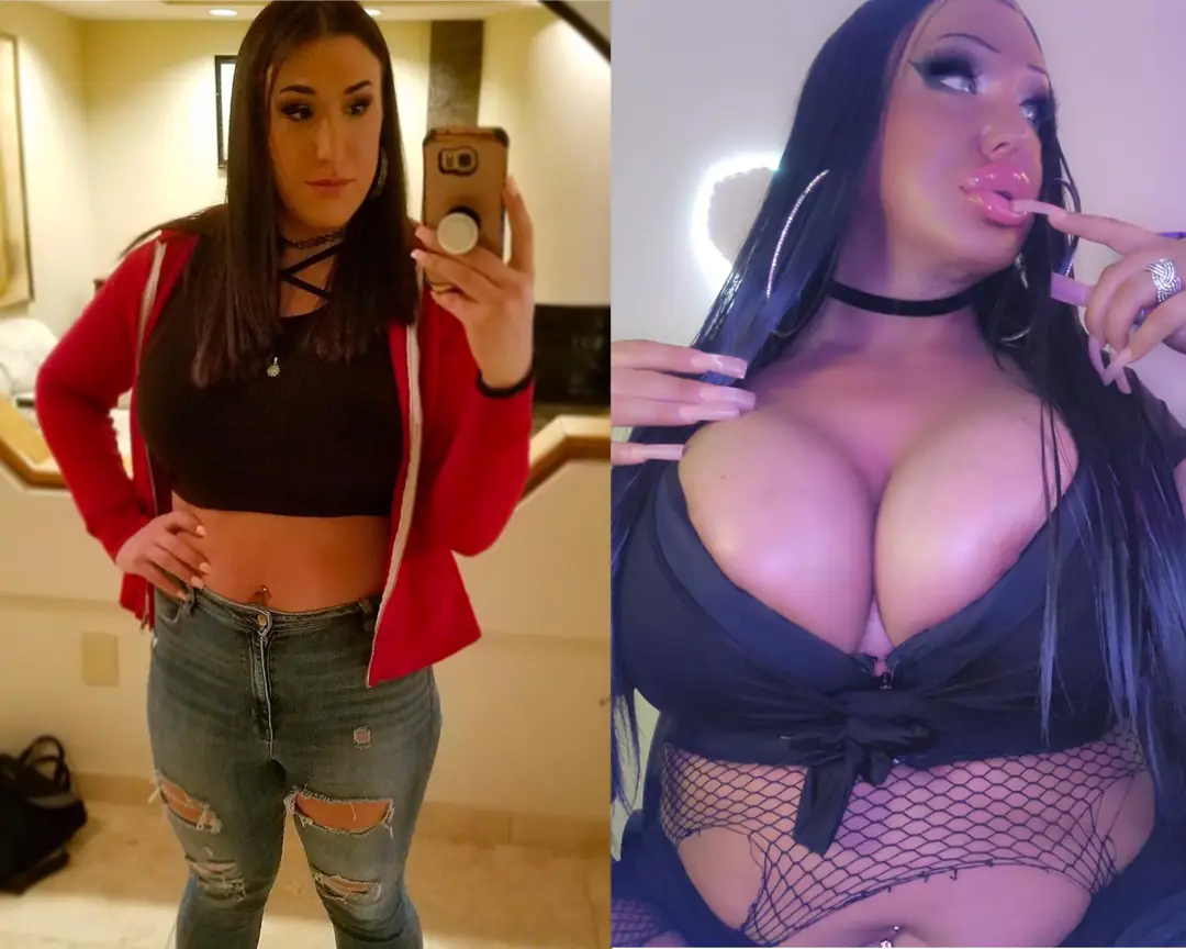 My Proper Bimbo Doll Transformation: Plump Plastic Tits and Perfect Lips