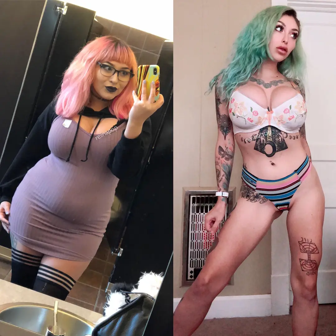 My Slutty Rags To Riches Transformation: Skinny Thigh Gaps and One Size Too Small Panties