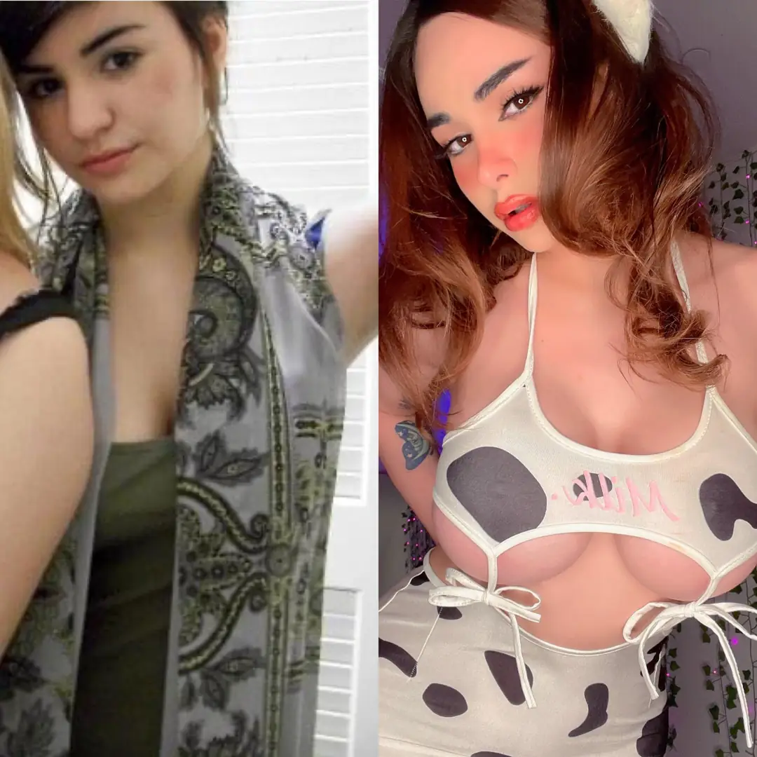 My bimbo transformation is turning me into a tasty piece of candy with every new upgrade