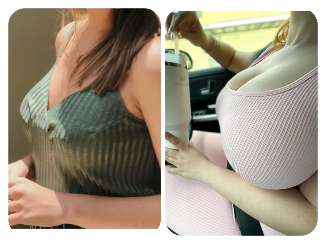 My extraordinary breast taking glow up and impossibly huge fantasy come true