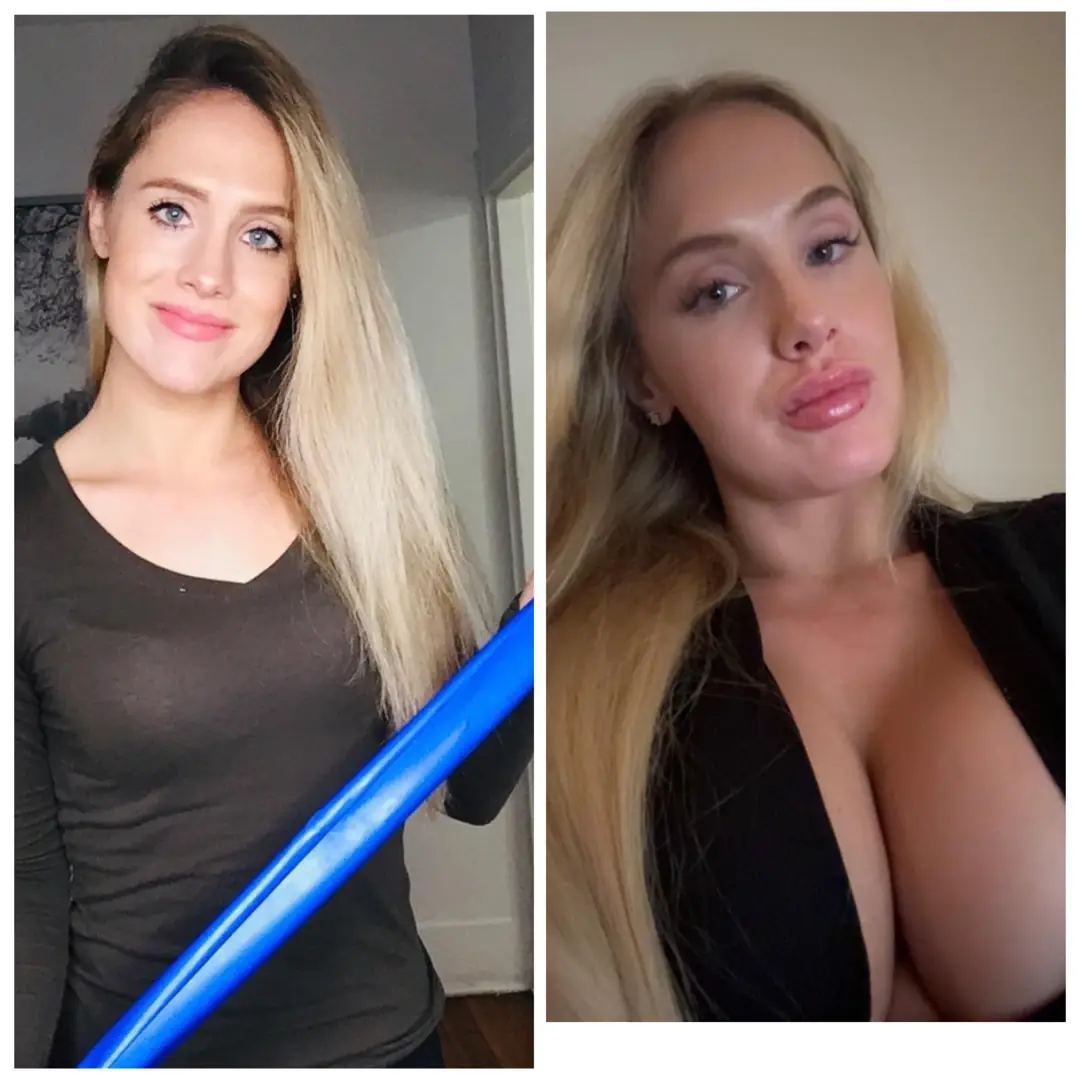 My juicy lip upgrade is just the start of my total bimbo transformation into a big tit goddess