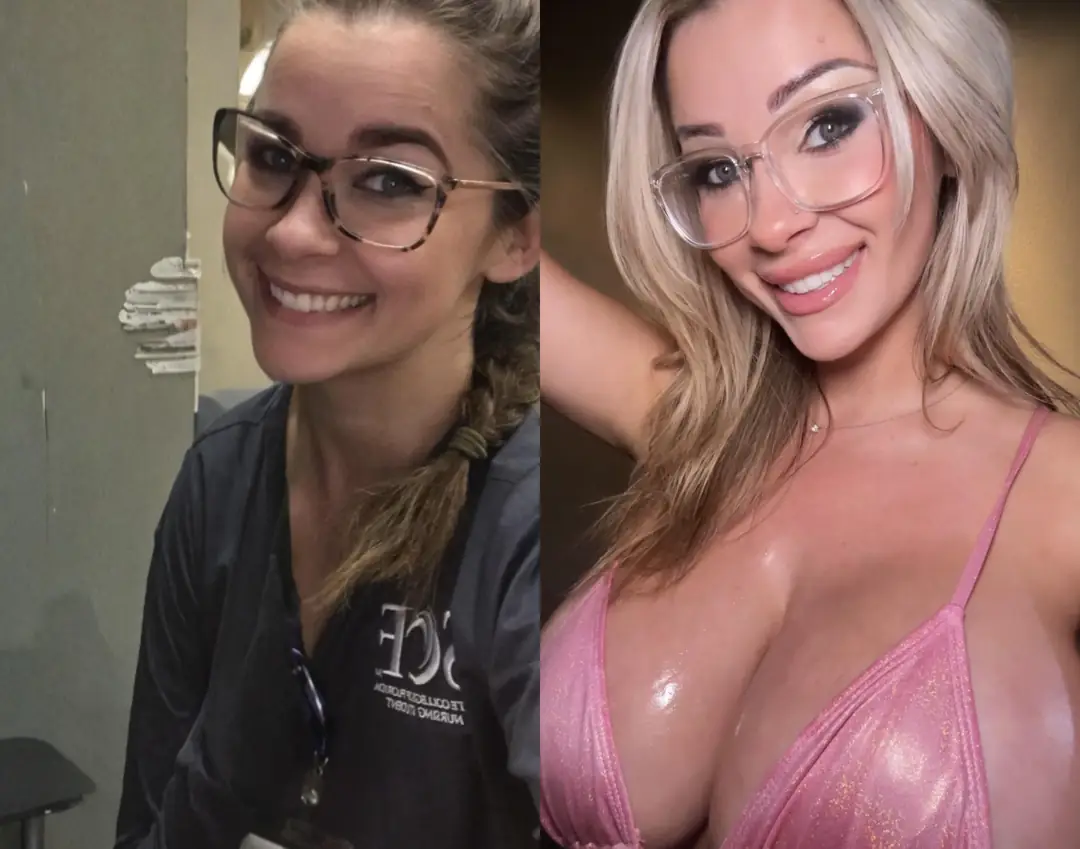 Nerdy to Bimbo Nurse: A Transformation You NEED to See! 😈🔥