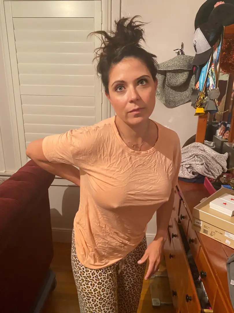 Perfection with crazy eyes and hard nipples bursting out for a little madness
