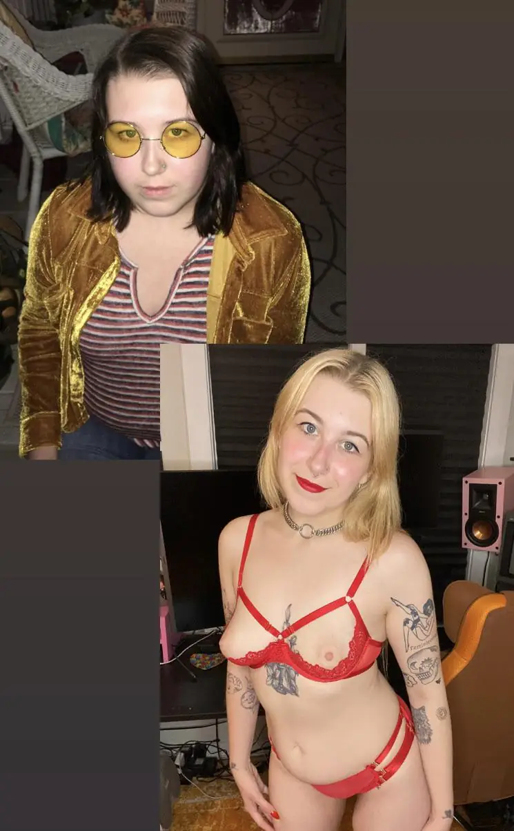 Plumping My Lips and Bleaching My Hair for the Ultimate Transformation into Your Favorite Fuck Toy