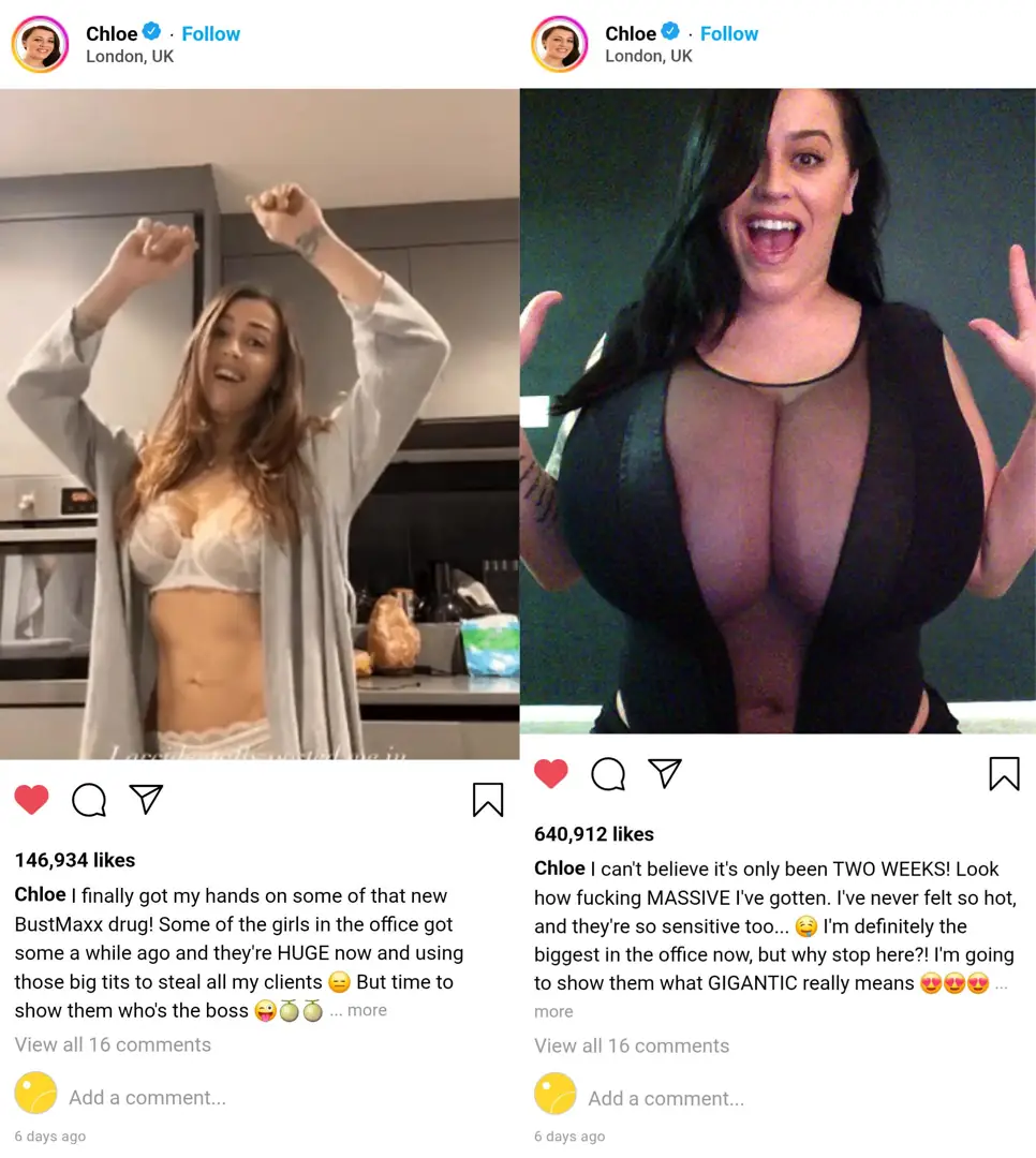 Sexy Office Uniform Bursting From This Thiccer Love-Triggered Growth