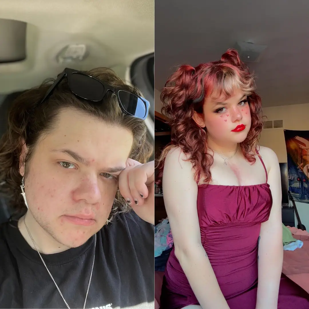 Sexy Trans Bimbo Goals: From Nerdy Boy to Your Favorite Gorgeous Hot Girl