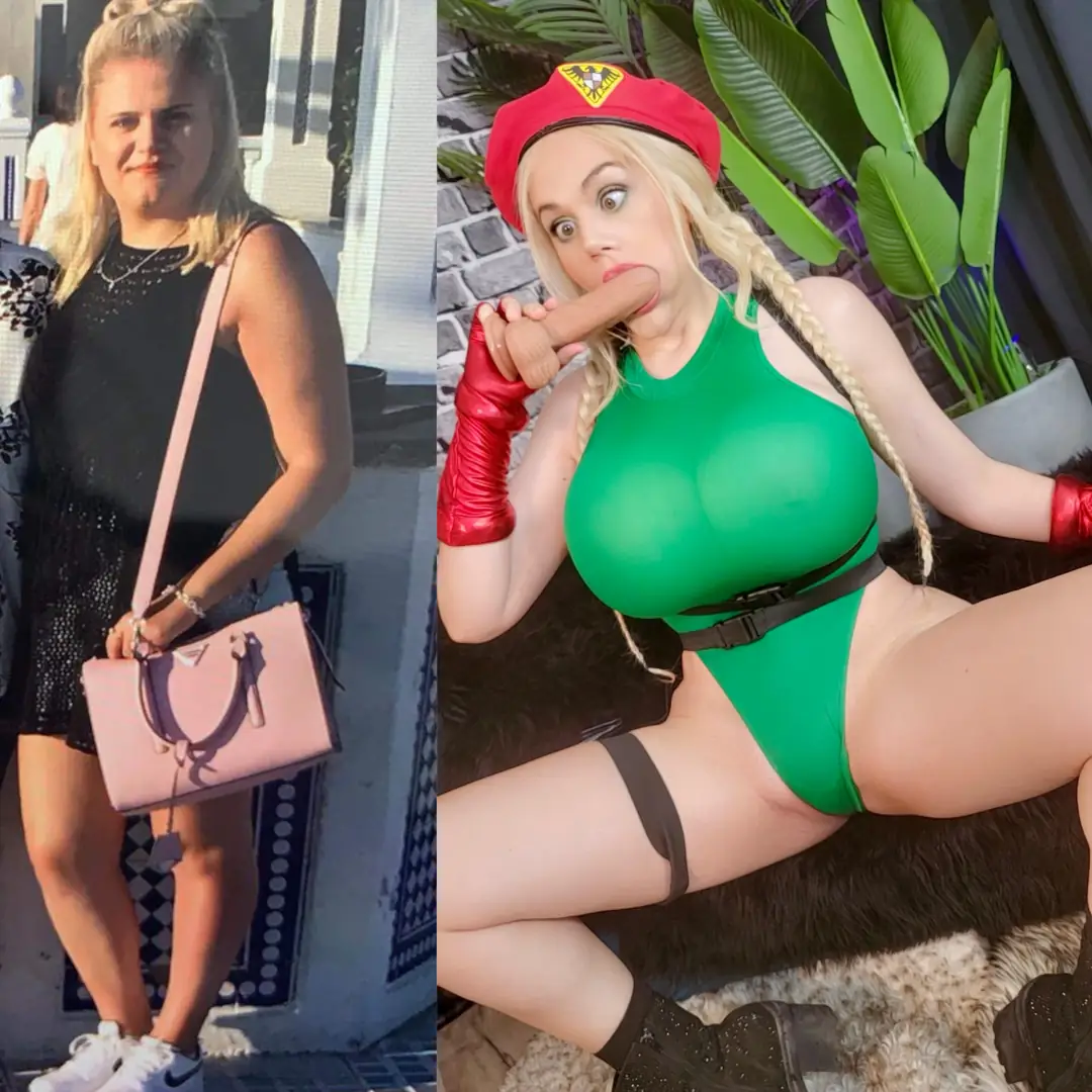 The ultimate bimbo transformation: from invisible girl to your favorite cockteasing internet model