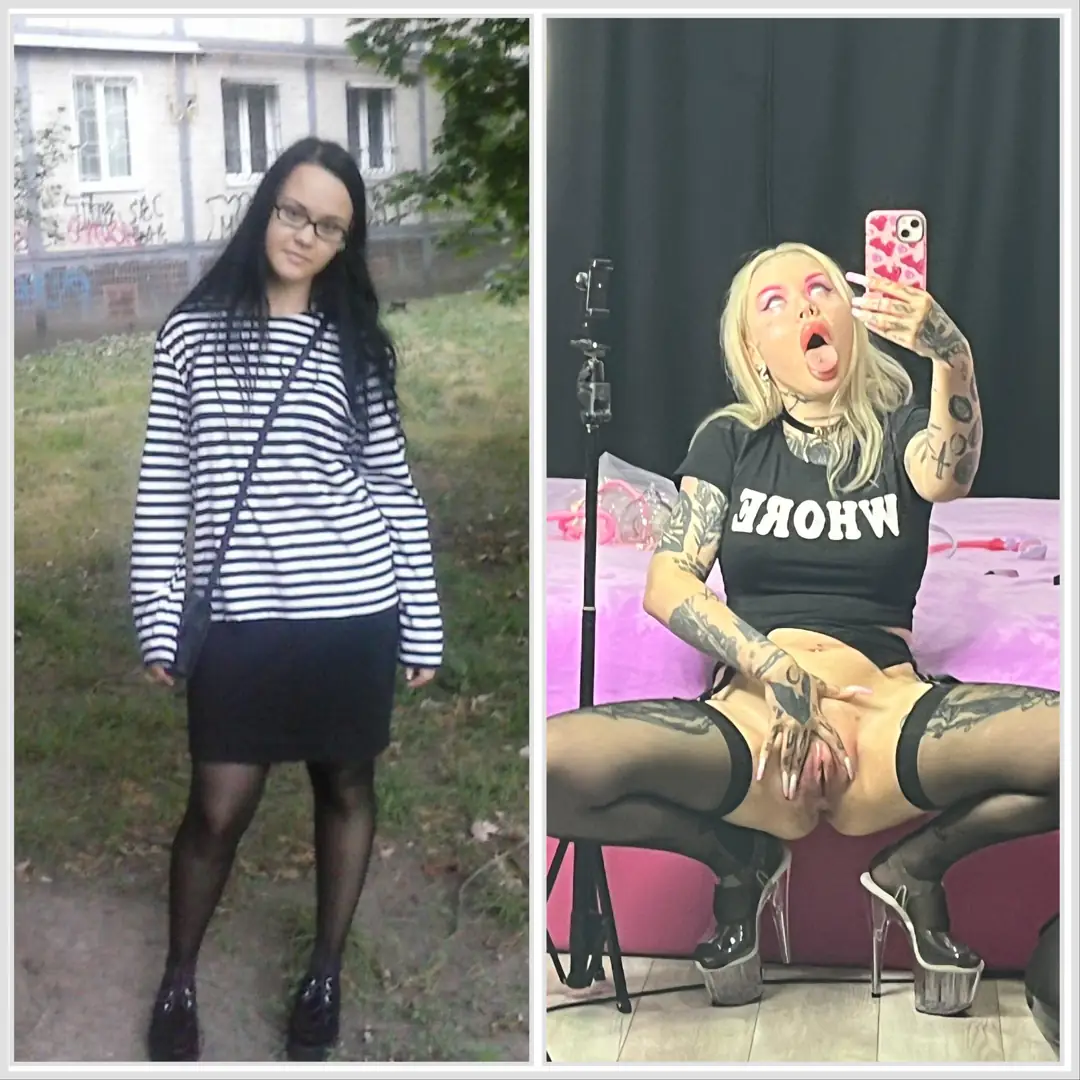 The ultimate pornified bimbo transformation: bigger, sluttier, and plastic perfect