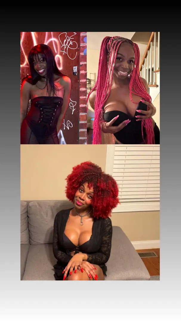 Transformation into your favorite bimbo doll with pillow lips and huge bolt ons