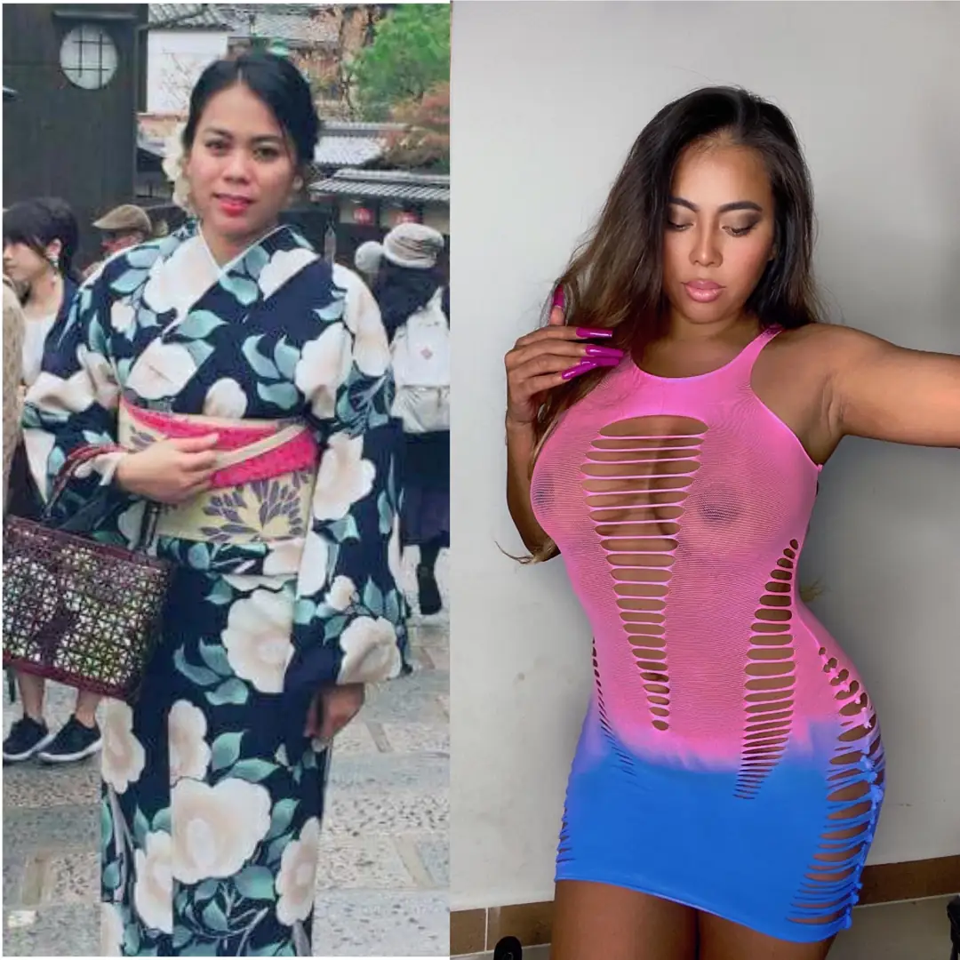 Transforming into your favorite sex doll toy with bigger tits and a perfect ass